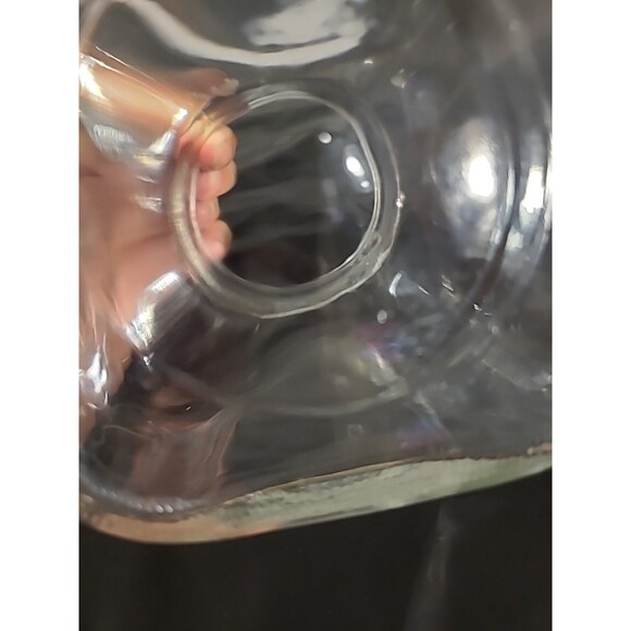 (2) Vintage Anchor Hocking Square Kitchen Jar Canister Clear Glass Starburst Lid - Picture 9 of 9